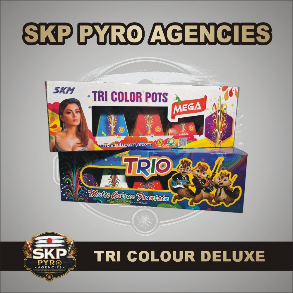 Tri colour Deluxe 5PCS