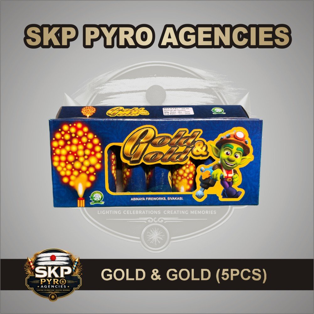 Gold & Gold 5 PCS