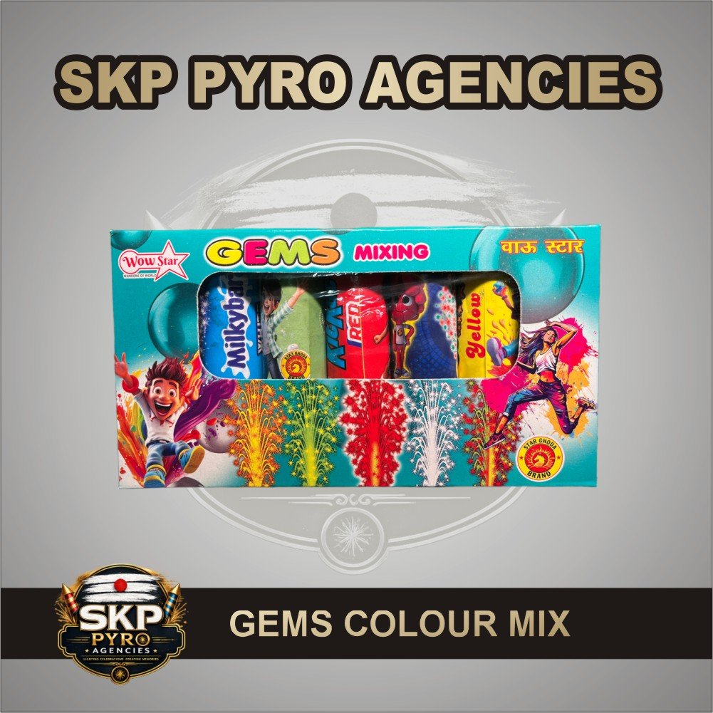 Gems Colour Mix ( 5PCS )