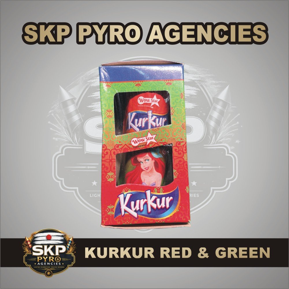 KURKUR  Red & Green  1PCE