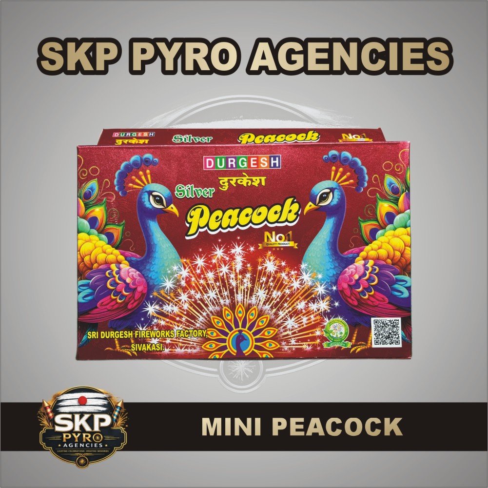 Mini  Peacock 1PCE